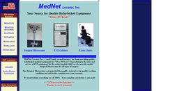 Desktop Screenshot of mednetlocator.com